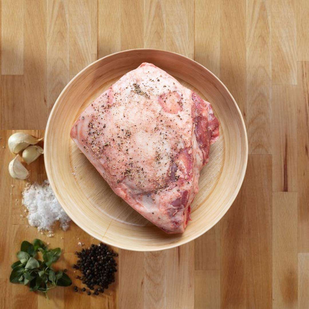 Bone-in Square Cut Lamb Shoulder Roast image 0